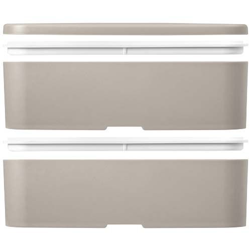 stone Fiambrera de doble capa de 700+700 ml