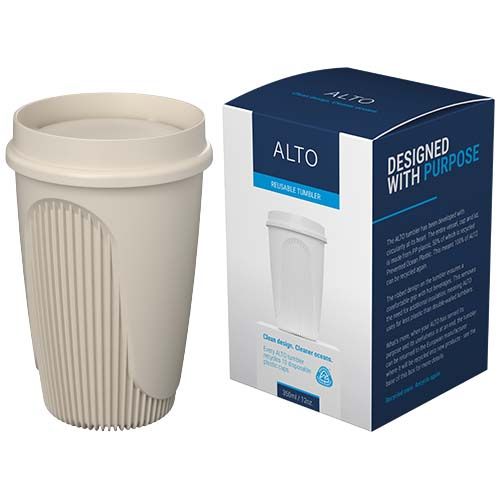 stone Vaso de 350 ml con tapa de 360°