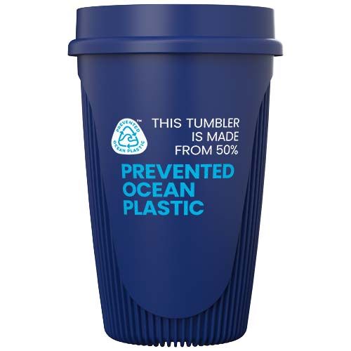 blue Vaso de 350 ml con tapa de 360°