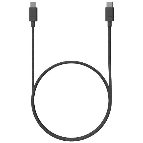 black Cargador de viaje de carga rápida de 65 W con cable y estuche