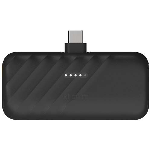 black Batería externa de 20 W y 5000 mAh