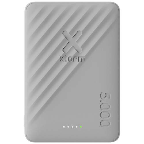 white Batería externa inalámbrica de 15 W y 5000 mAh Xtorm Go2