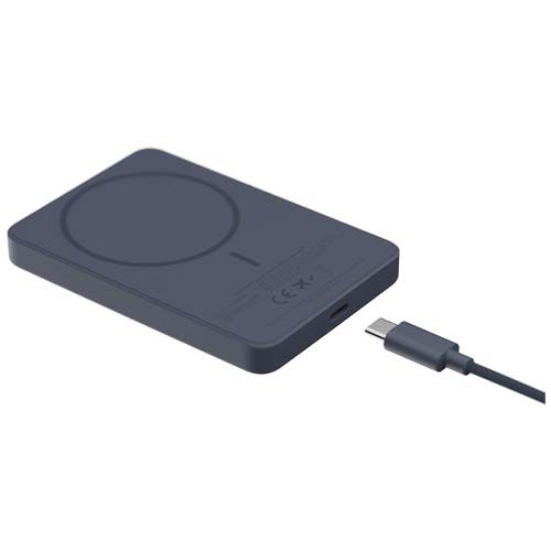 azul medio Batería externa inalámbrica de 15 W y 5000 mAh Xtorm Go2