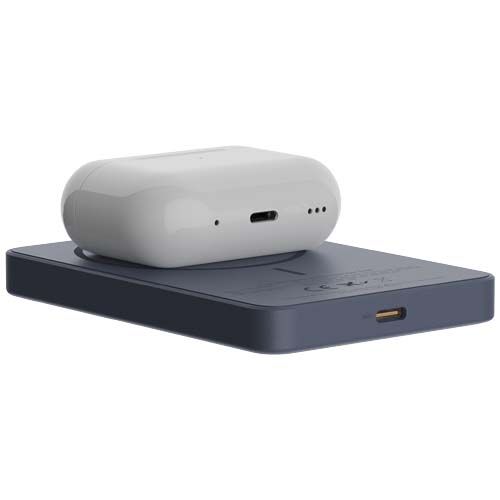 azul medio Batería externa inalámbrica de 15 W y 5000 mAh Xtorm Go2