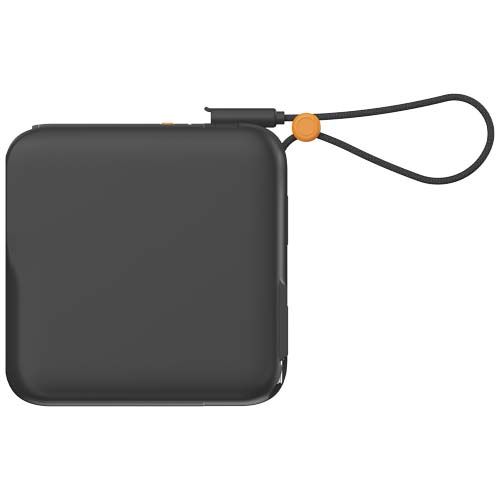 black Cargador de viaje 3 en 1 de 30 W y 10 000 mAh