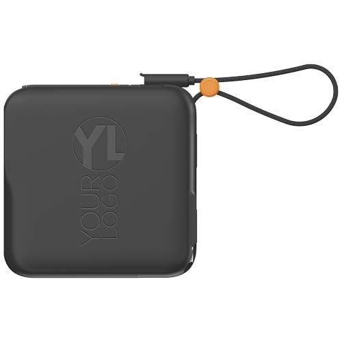 black Cargador de viaje 3 en 1 de 30 W y 10 000 mAh