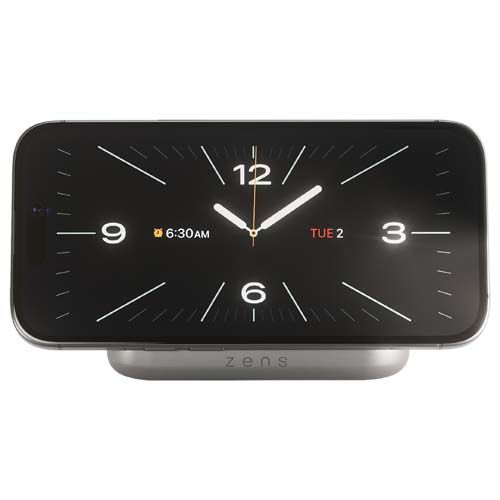 white Cargador magnético de 15 W para mesilla de noche