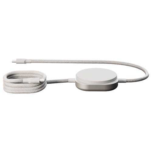 white Cable de carga USB-C 2 en 1 de 240 W