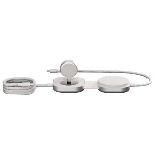 white Cable de carga USB-C 3 en 1 de 140 W