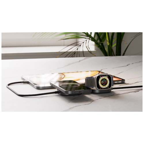 black Cable de carga USB-C 3 en 1 de 140 W
