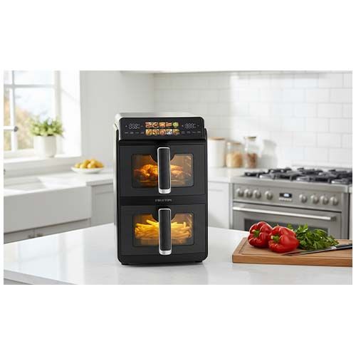 Freidora de aire vertical 10L Prixton Cook Organics