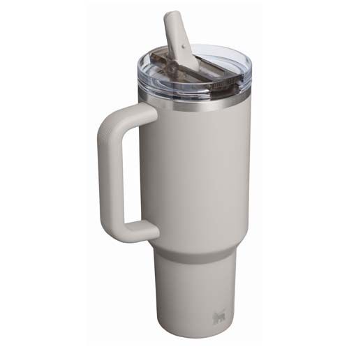 Vaso Stanley Quencher® ProTour 1180 ml de acero inoxidable reciclado aislado con pajita abatible