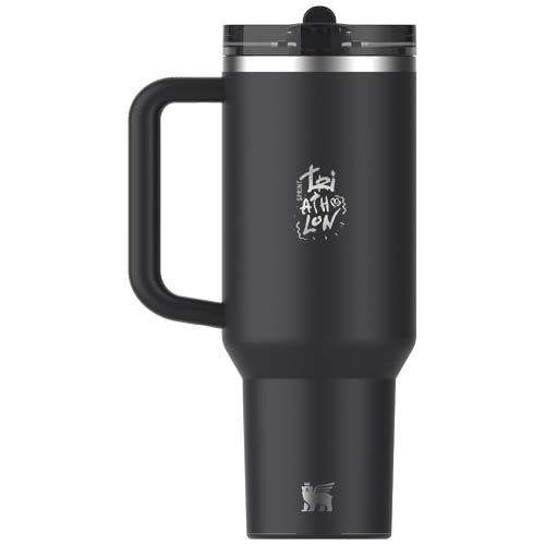 Vaso Stanley Quencher® ProTour 1180 ml de acero inoxidable reciclado aislado con pajita abatible