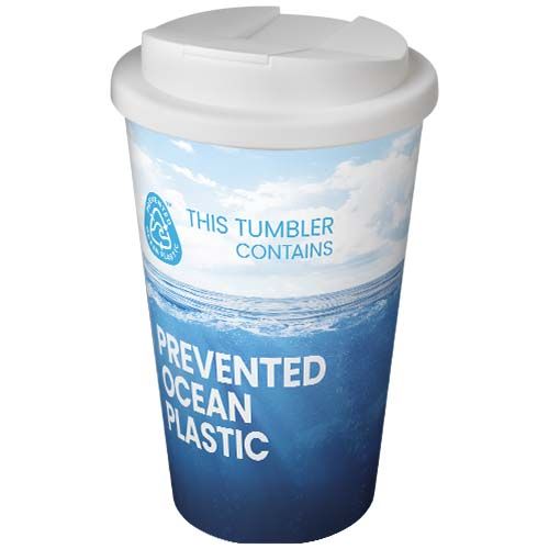 Vaso isotérmico Brite-Americano® POP 350 ml con tapa antiderrame
