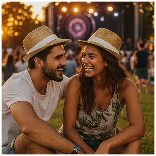 white Sombrero de Citizen Green de Costello Doulos