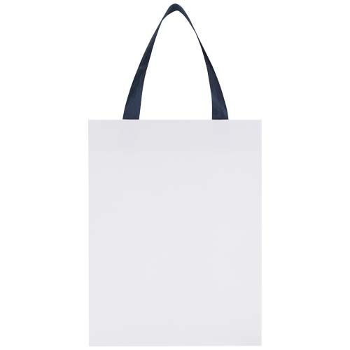 Bolsa de papel Smartfold de 210 g/m² con asas de cinta y laminado brillante - 24 x 10 x 32 cm