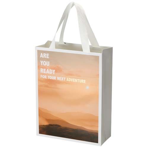 BOLSA DE PAPEL SMARTFOLD DE 210 G/M² CON ASAS DE CINTA Y LAMINADO MATE - 24 X 10 X 32 CM