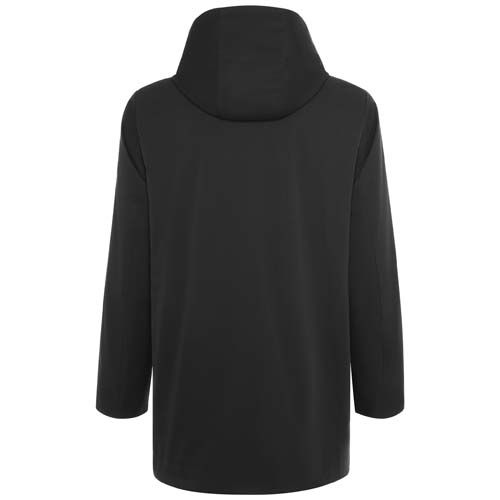 black Chaqueta parka unisex acolchada de Dome