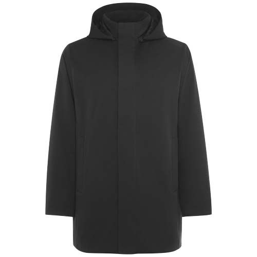 black Chaqueta parka unisex acolchada de Dome