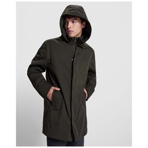 verde ahumado Chaqueta parka unisex acolchada de Dome