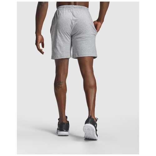 gris chiné Pantalones cortos deportivos unisex