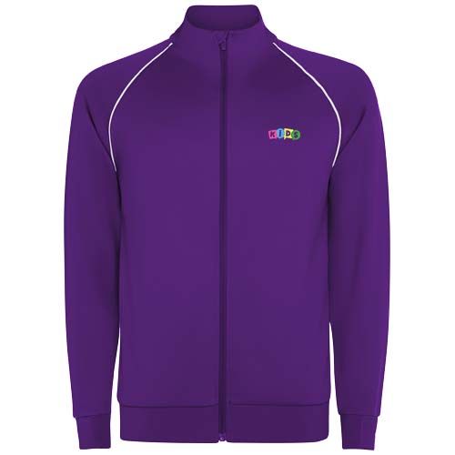 malva Sudadera infantil Valier con cremallera completa