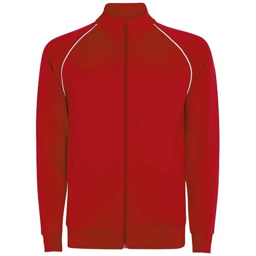 red Sudadera infantil Valier con cremallera completa