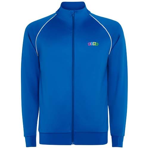 azulón Sudadera infantil Valier con cremallera completa
