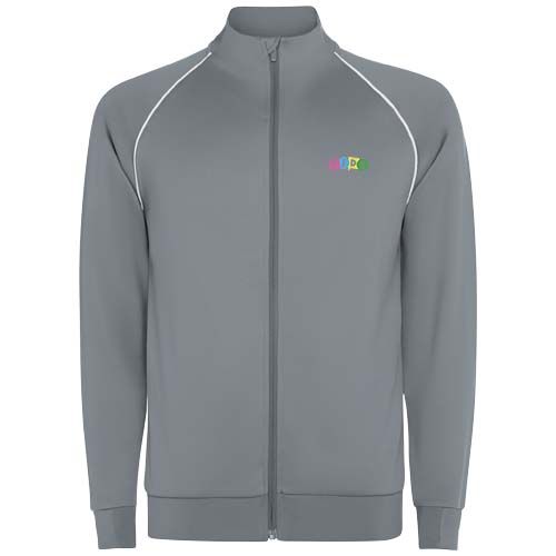 gray Sudadera infantil Valier con cremallera completa