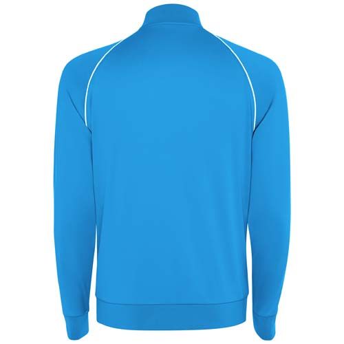 turquesa neón Sudadera infantil Valier con cremallera completa