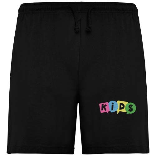 black Pantalones cortos deportivos para niños
