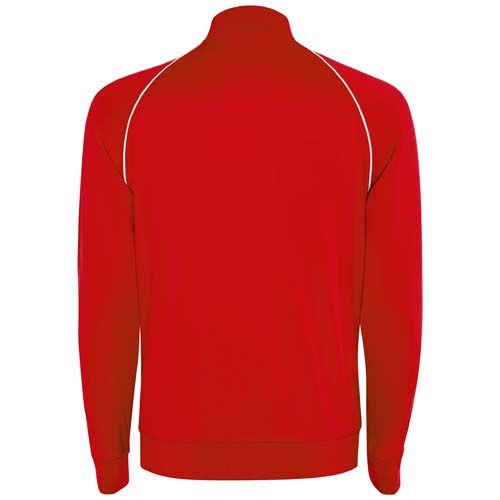 red Sudadera de hombre Valier con cremallera completa