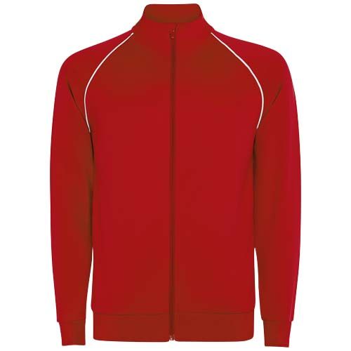 red Sudadera de hombre Valier con cremallera completa