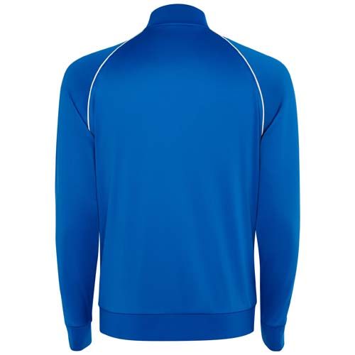 azulón Sudadera de hombre Valier con cremallera completa
