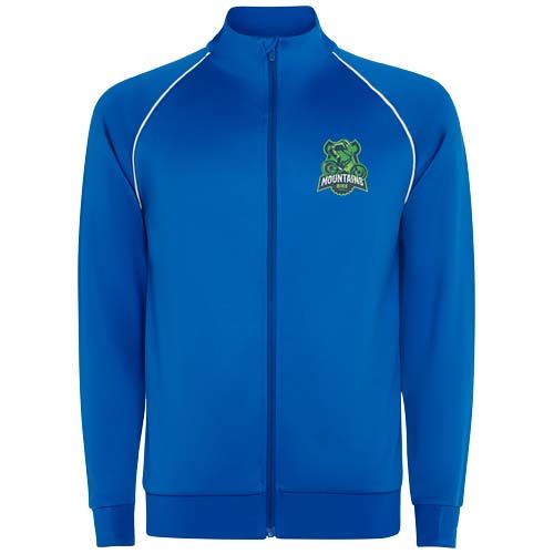azulón Sudadera de hombre Valier con cremallera completa