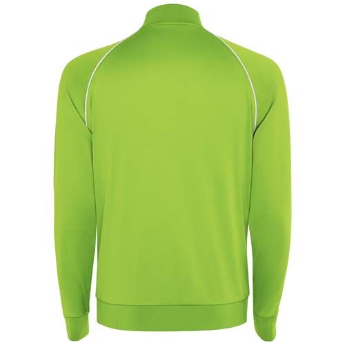 verde fluo Sudadera de hombre Valier con cremallera completa