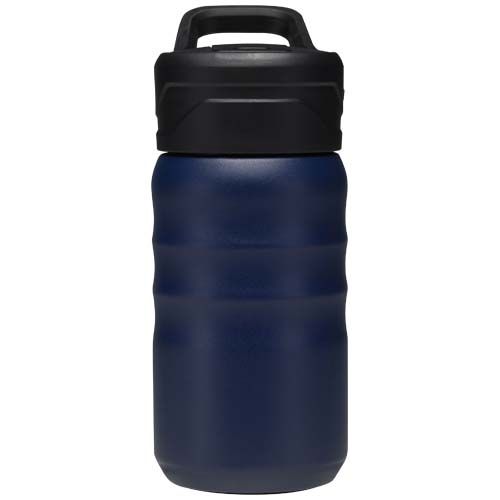 Botella deportiva Knox de 350 ml de acero inoxidable de doble pared reciclado RCS con pajita abatible