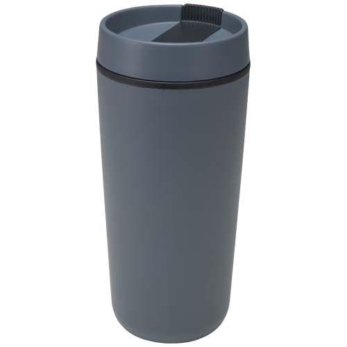 azul heladero Vaso de plástico de doble pared Sedona de 480 ml