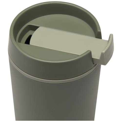 green Vaso de plástico de doble pared Sedona de 480 ml