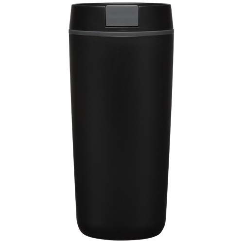 black Vaso de plástico de doble pared Sedona de 480 ml