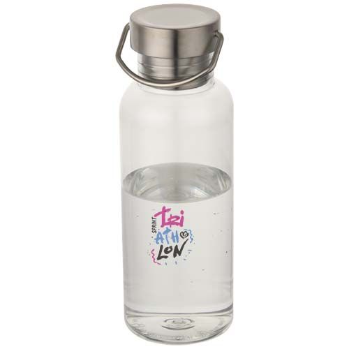 Botella de agua Thor de 600 ml, fabricada con RPET reciclado de RCS