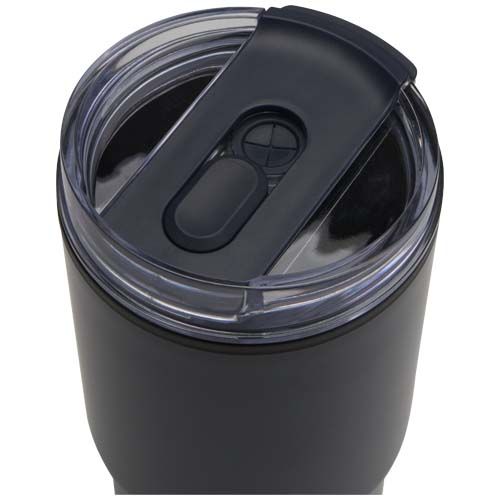 azul marino Vaso térmico de doble pared reciclado RCS de 540 ml Westin con pajita