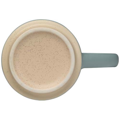 blue Taza de cerámica apilable Camilla de 180 ml con acabado mate