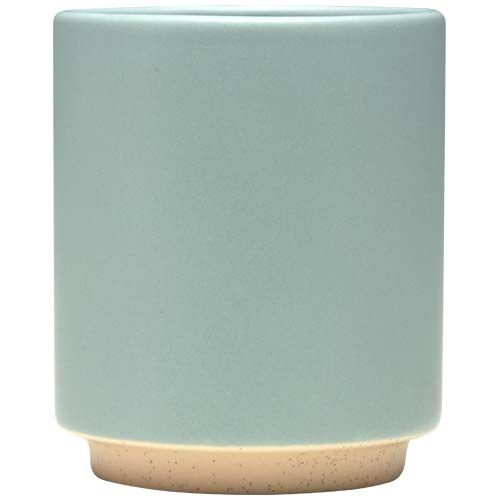 blue Taza de cerámica apilable Camilla de 180 ml con acabado mate
