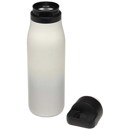 white Vaso térmico SMART de 500 ml, de acero inoxidable reciclado RCS, con doble pared y aislamiento al vacío