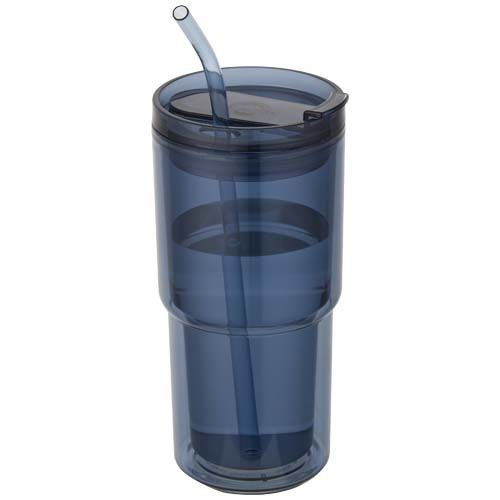 Vaso de plástico de doble pared Archer de 480 ml