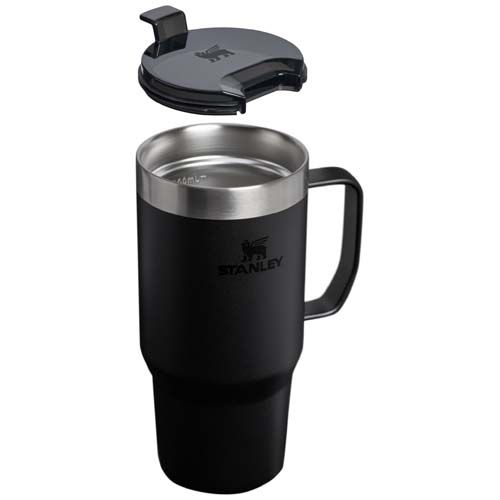 black Taza Stanley Everyday Suburban 710 ml con aislamiento de acero inoxidable reciclado