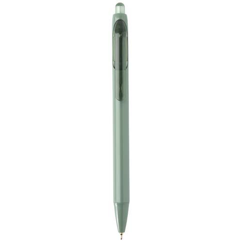 verde chiné Bolígrafo de doble inyección de material reciclado RCS (tinta azul)