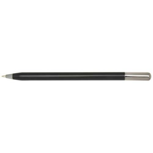 black Bolígrafo giratorio SMART de aluminio reciclado (tinta negra)