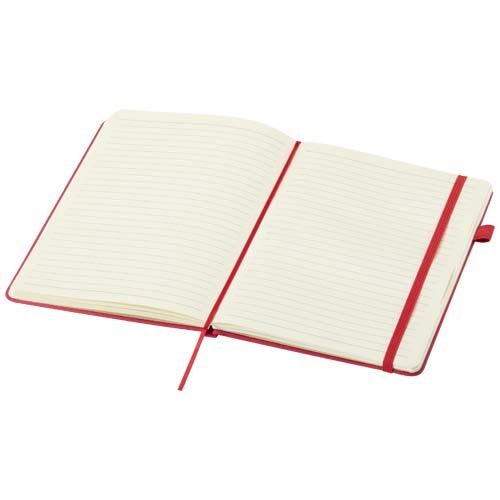 red Cuaderno Liss de tapa dura de PU reciclado, tamaño A5